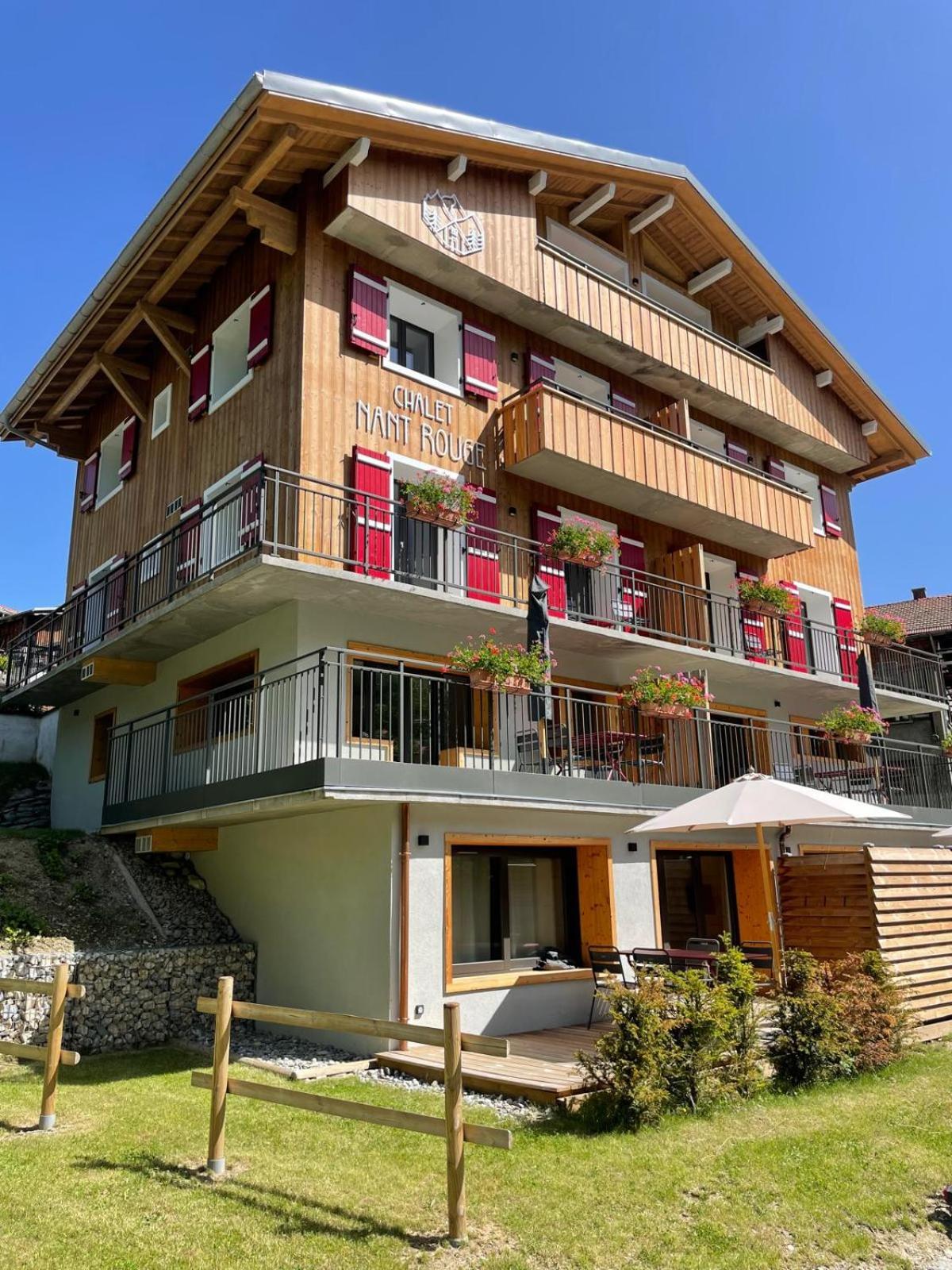 Chalet Nant Rouge 레컨테민스몬트조이 외부 사진