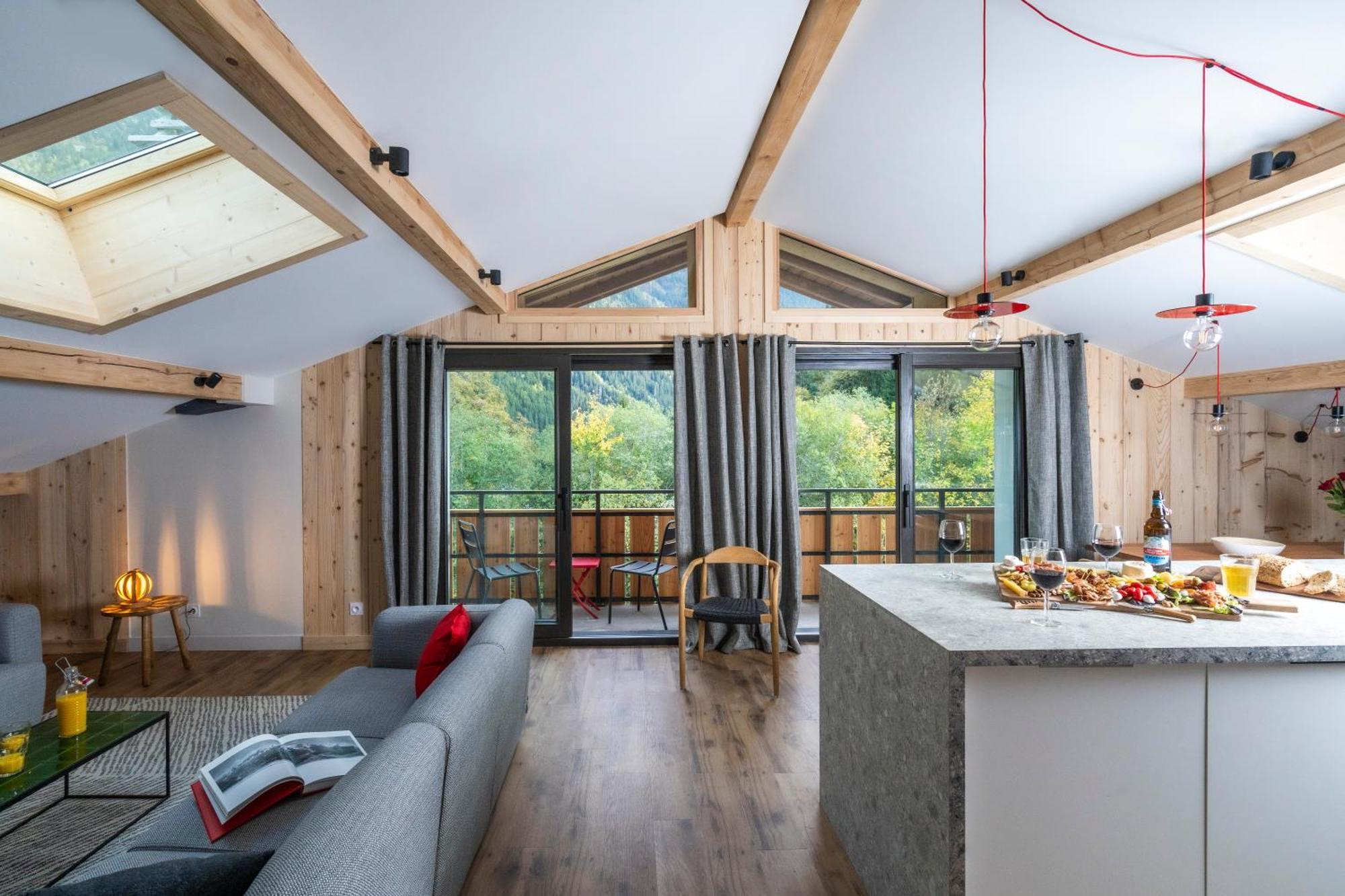 Chalet Nant Rouge 레컨테민스몬트조이 외부 사진